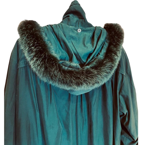 Vintage Ron Lee NY Oversize Sz Small Polyester Nylon Blend Coat Jacket - Picture 6 of 13